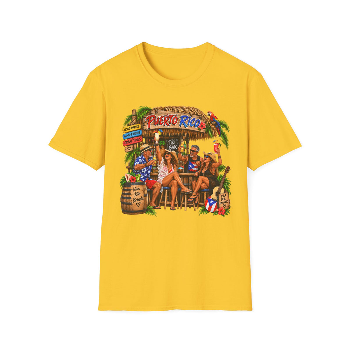 Puerto Rico Tiki Bar T-Shirt