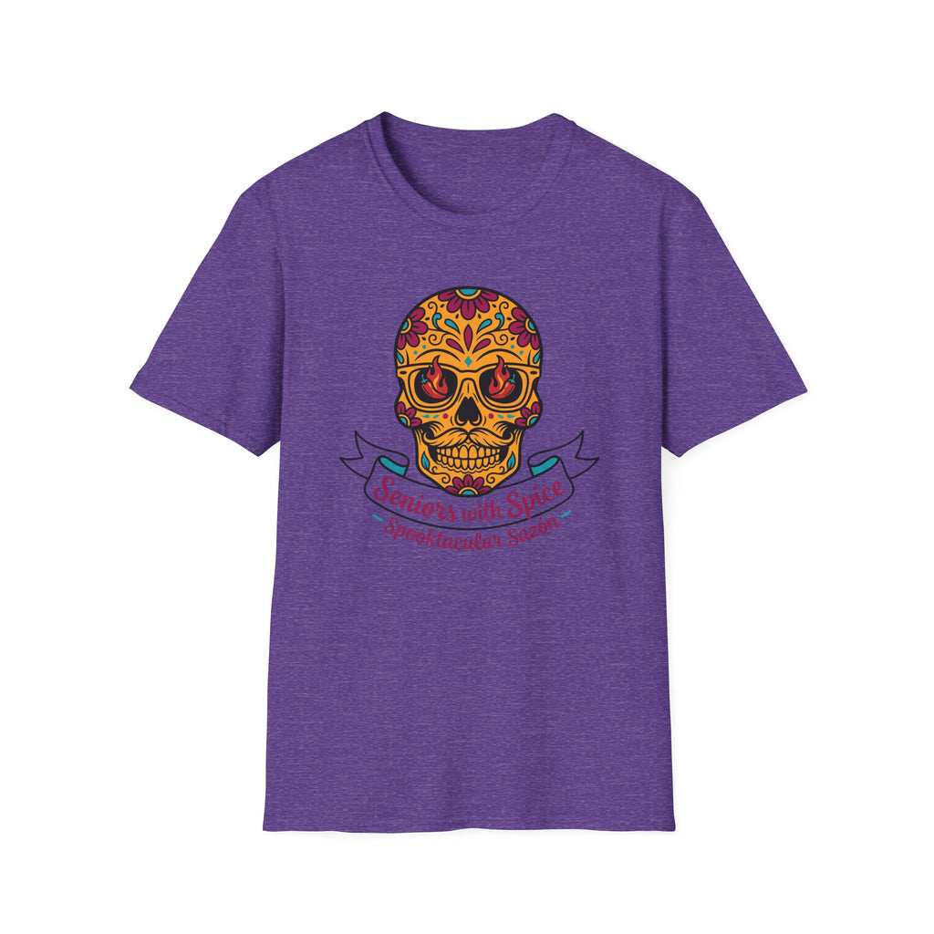 Day of the Dead Skull "Seniors with Spice" T-Shirt