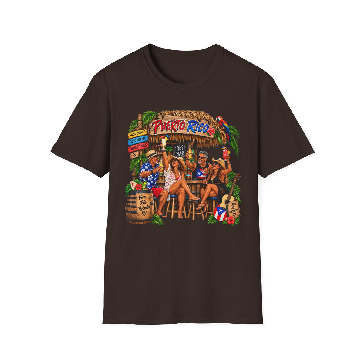 Puerto Rico Tiki Bar T-Shirt