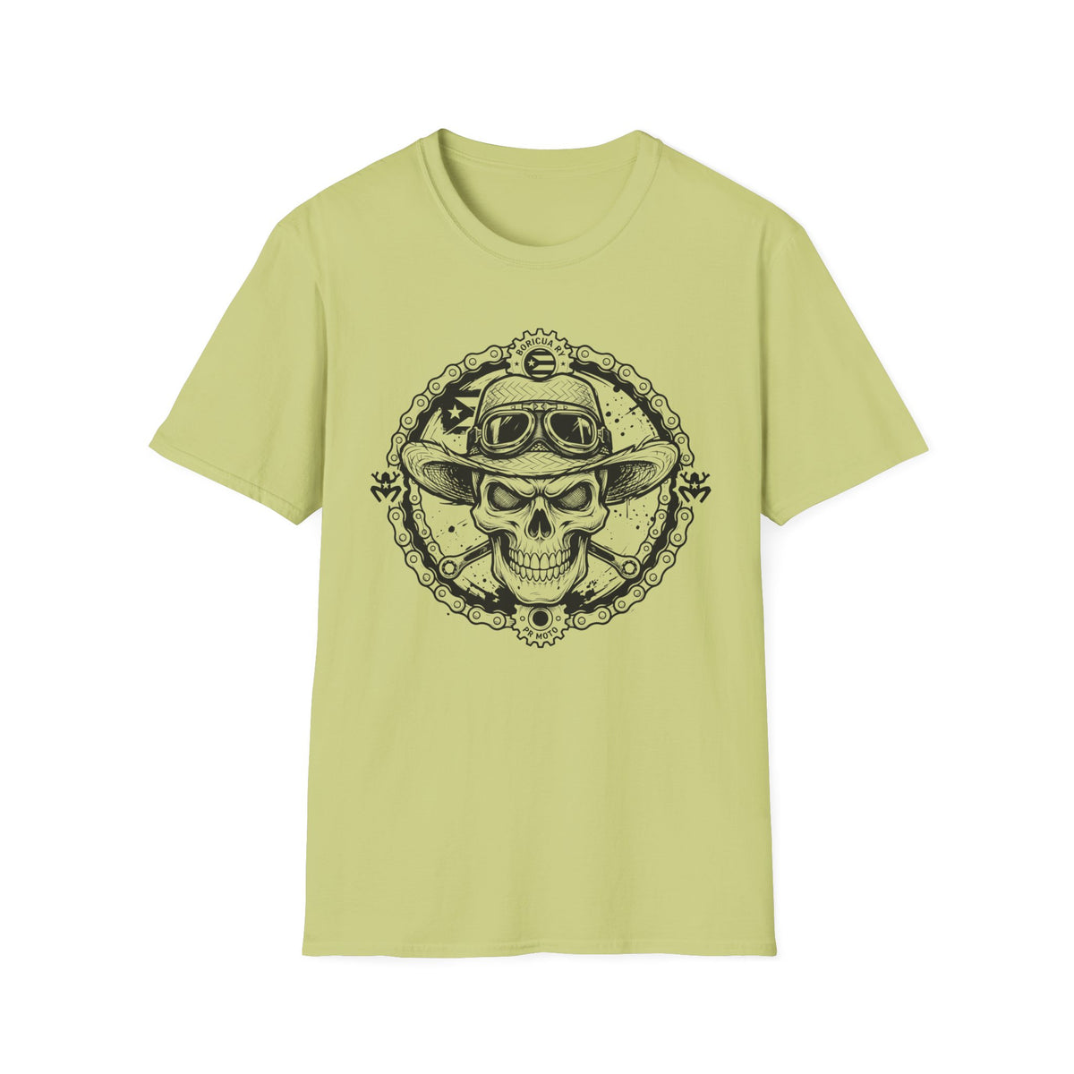 Skull Biker With Hat