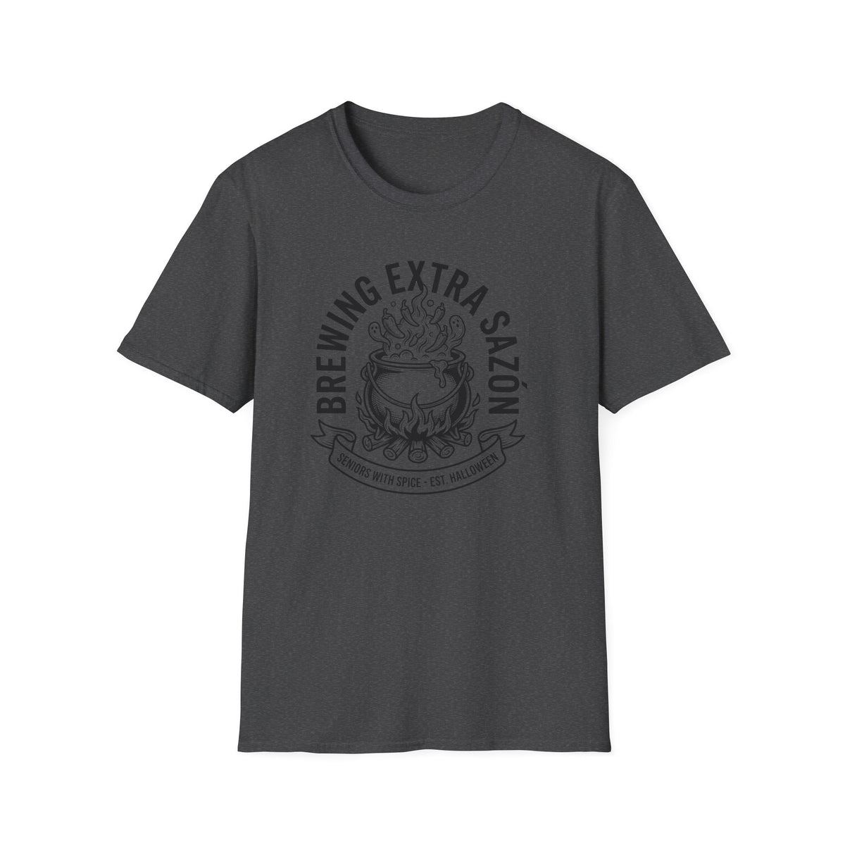 Brewing Extra Sazón Cooking Cauldron T-Shirt
