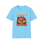 T-Shirt — "Mentalmente de Vacaciones" Tropical Sunset Graphic Tee