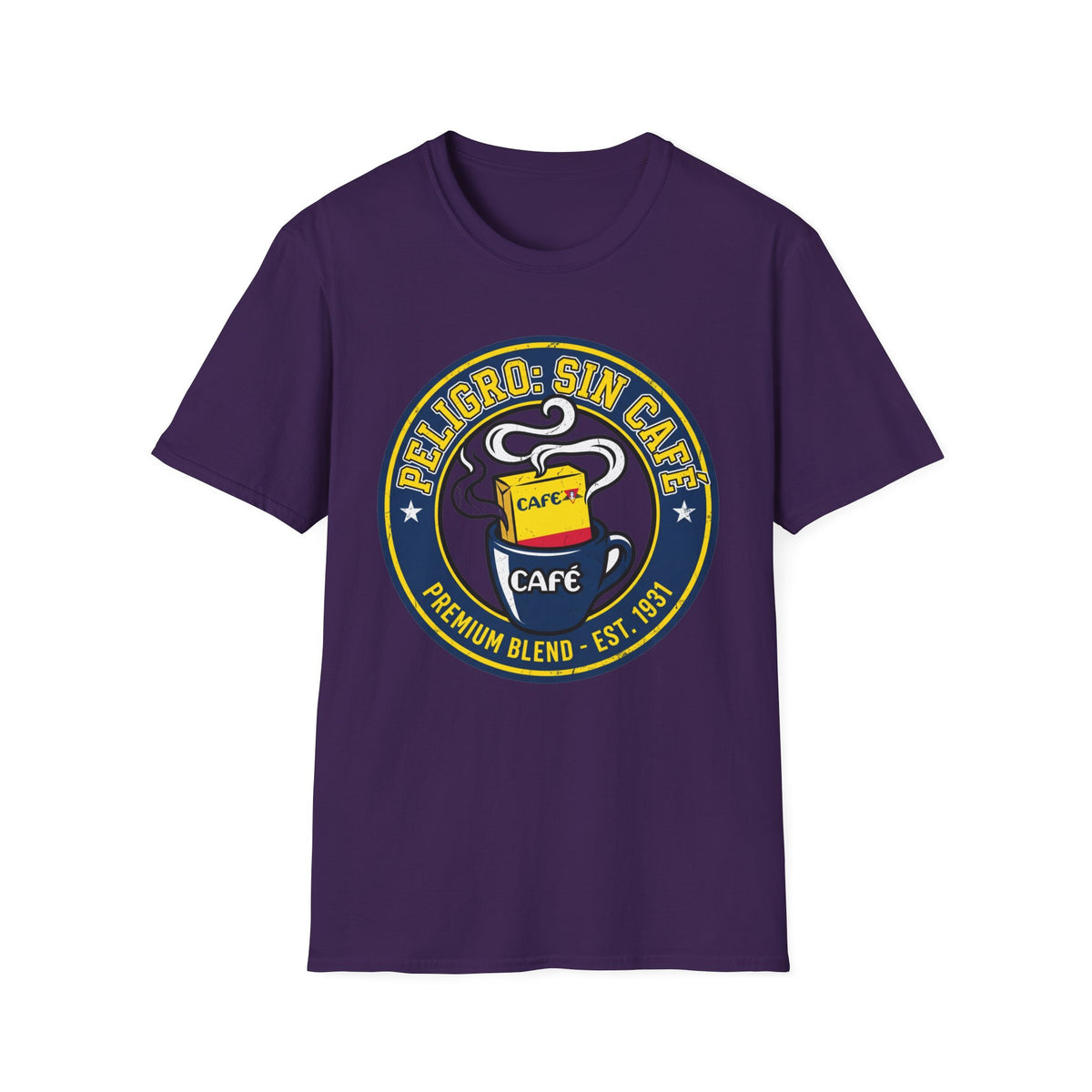Peligro: Sin Cafe T-Shirt