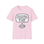 "Esta es mi cricua, y al que no le guste que se vaya al carajo" (Spanish Sassy Graphic) T-Shirt —
