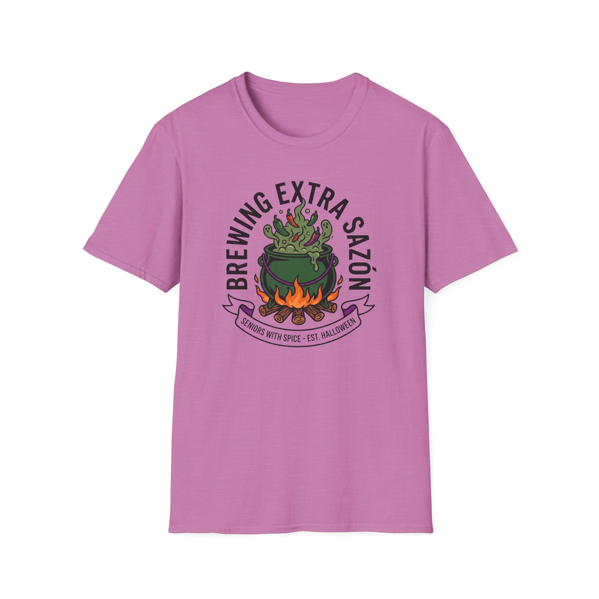Brewing Extra Sazón Cauldron T-Shirt