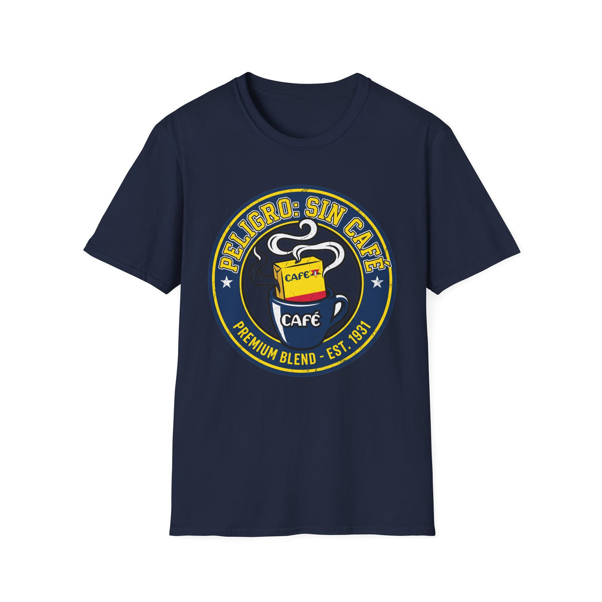 Peligro: Sin Cafe T-Shirt
