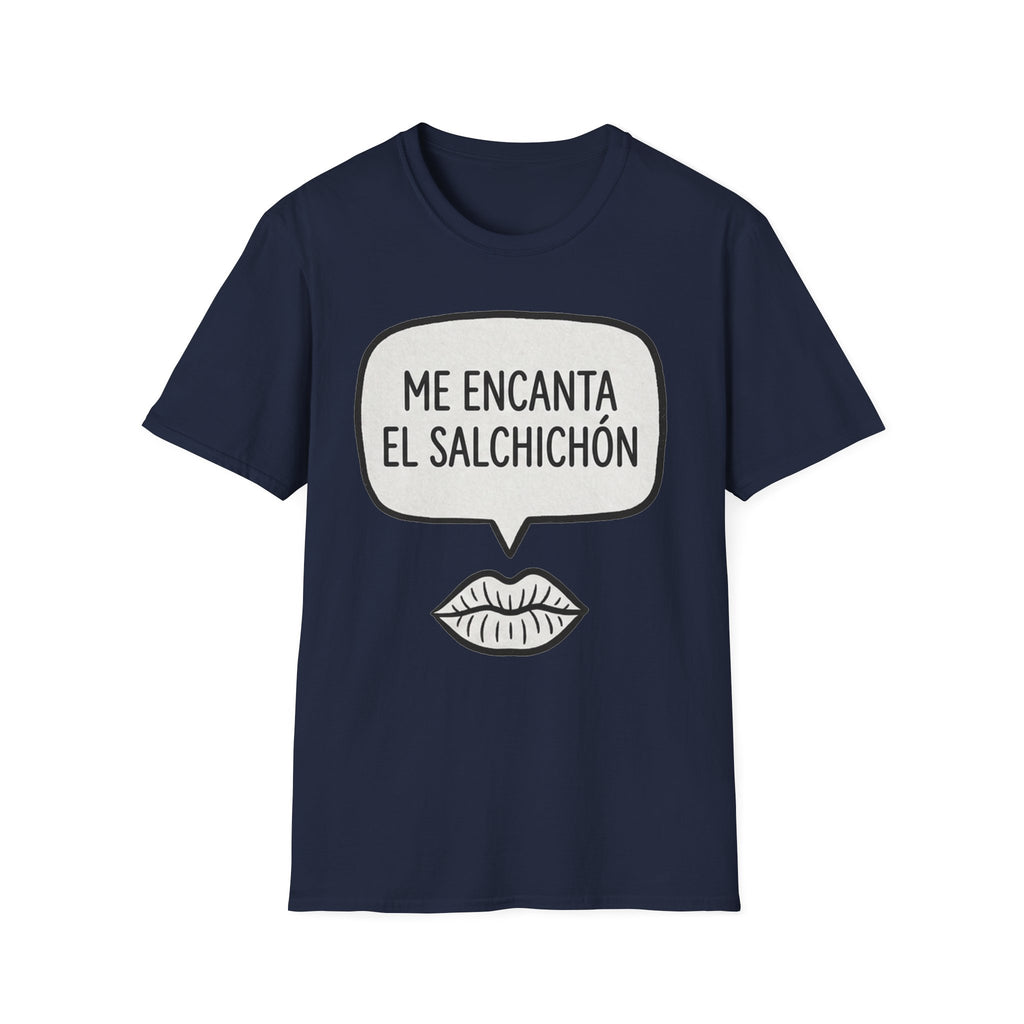 "Me Encanta El Salchichón" Spanish Foodie Graphic T-Shirt