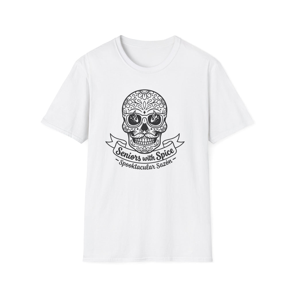 Skull Graphic 'Seniors with Spice' Day of the Dead T-Shirt