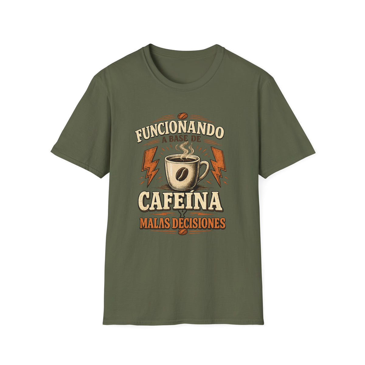 "Funcionando a Base de Cafeína" T-Shirt