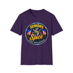 Seniors With Spice Funny Retirement/Grandparents Tee (Seniors With Spice)