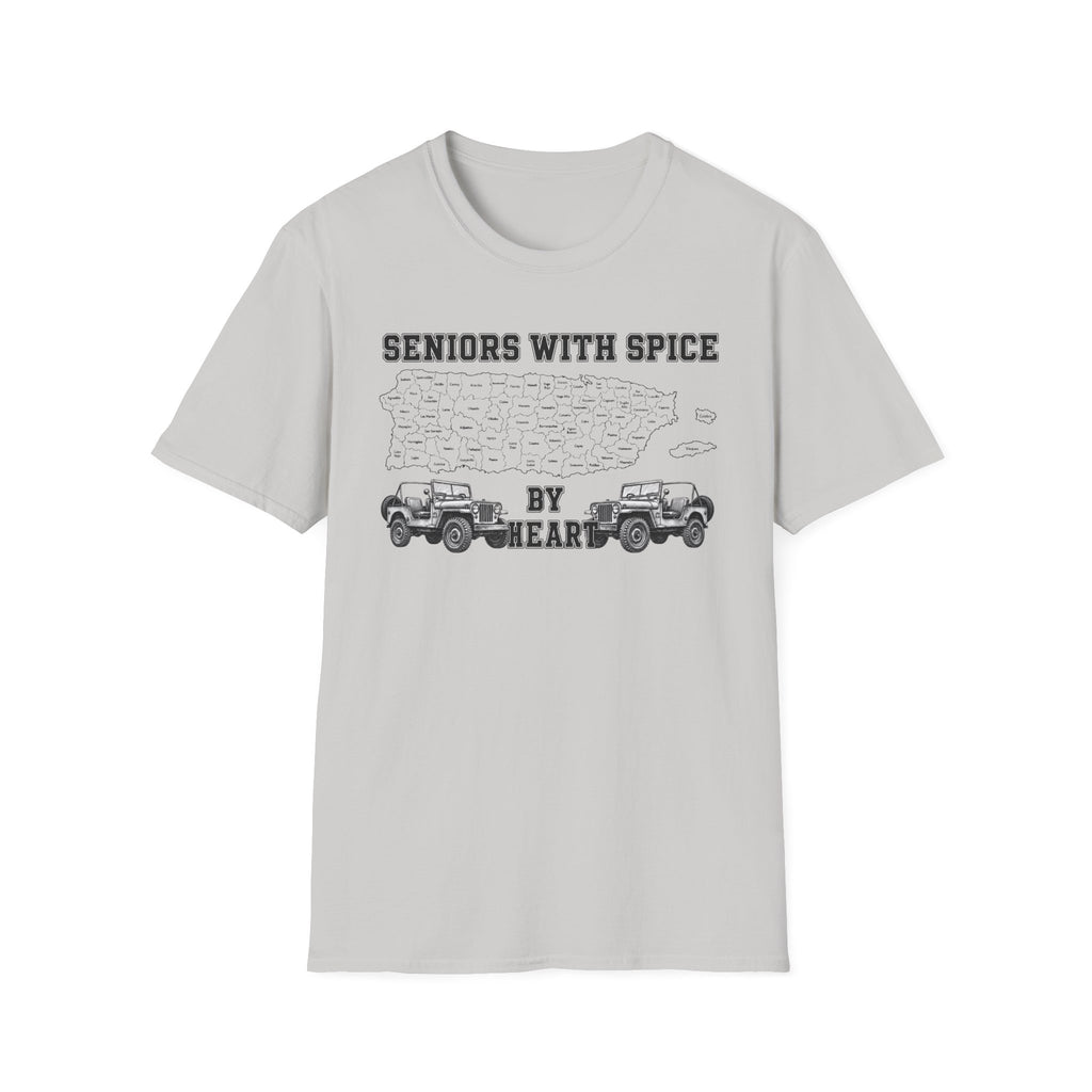 Seniors With Spice Puerto Rico Map  T-Shirt