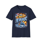 "Me Cago en el Frío" Puerto Rican Flame & Ice Graphic T-Shirt