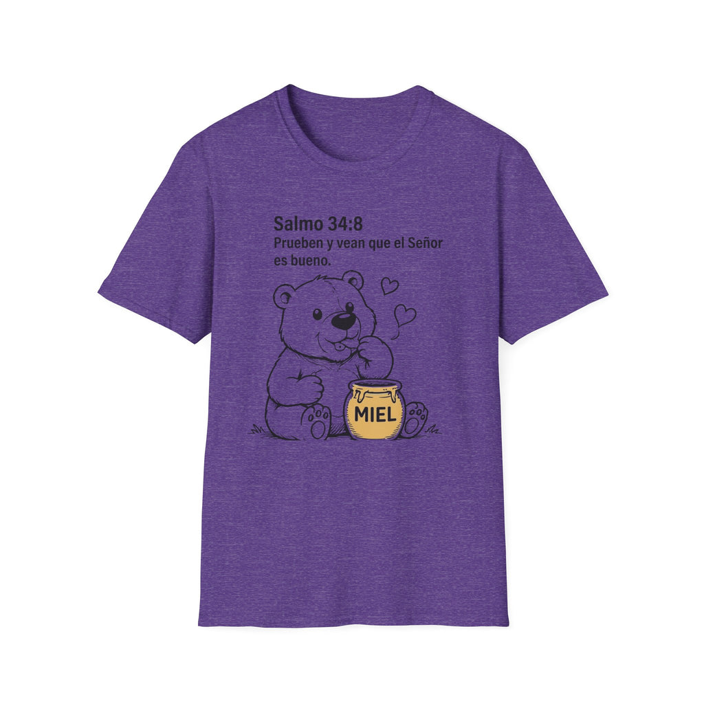 Salmo 34:8 "Prueben y vean que el Señor es bueno" T-Shirt