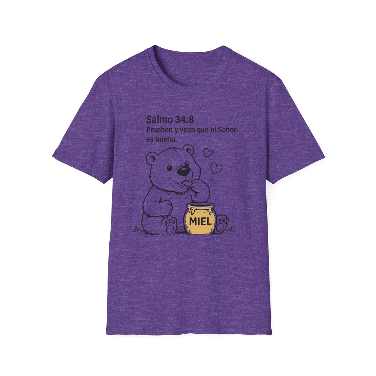 Salmo 34:8 "Prueben y vean que el Señor es bueno" T-Shirt