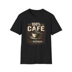 100% Café vintage coffee design T-Shirt | Coffee cup, caffeine lover