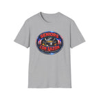 Seniors Con Sazón T-Shirt — Funny Hispanic Senior Chef Gift
