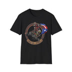 "Coqui on 4 Wheels" T‑Shirt