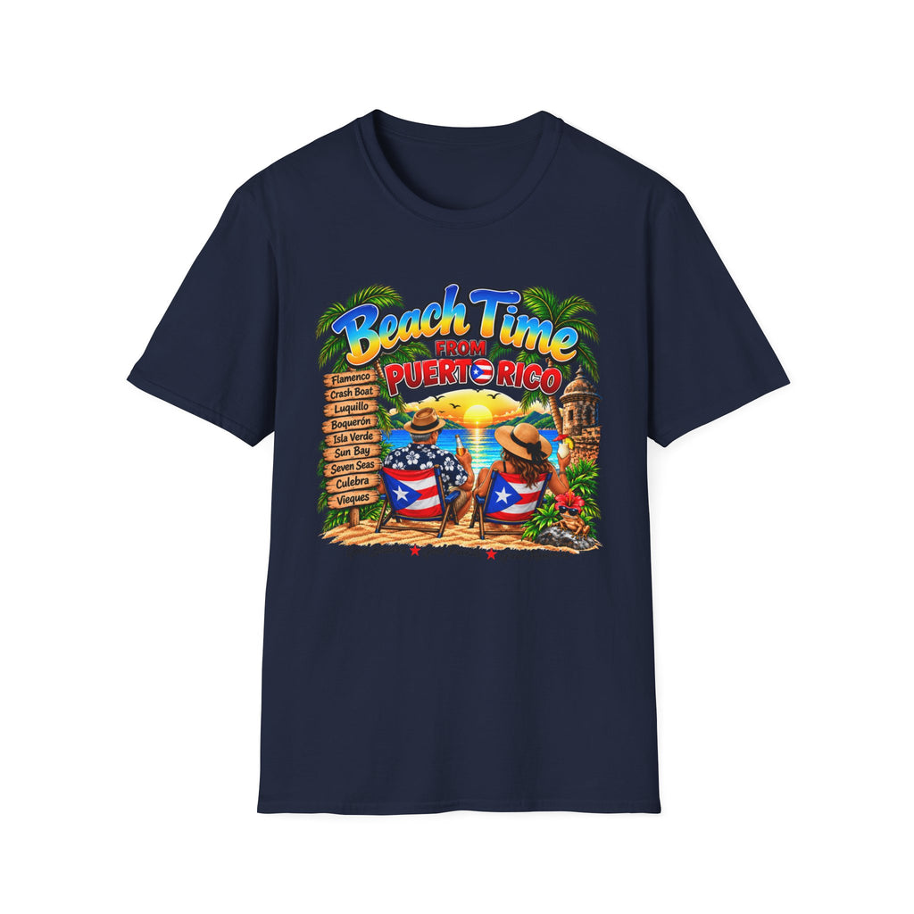 Beach Time from Puerto Rico T-Shirt