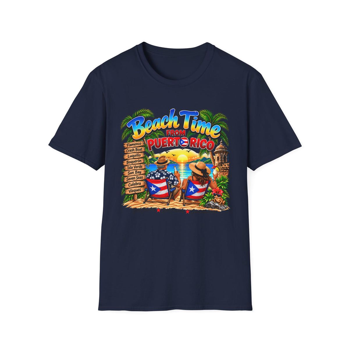 Beach Time from Puerto Rico T-Shirt